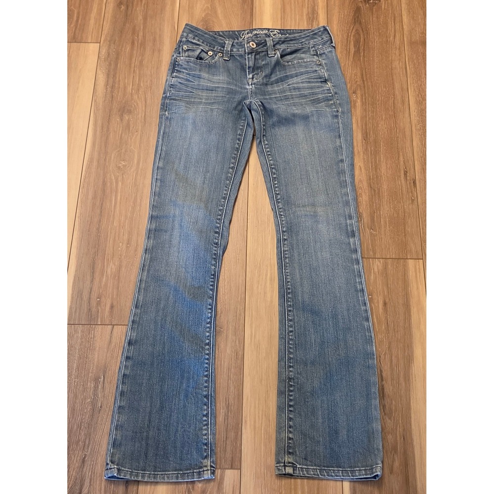 American Eagle True Bootcut Jeans Women's Size 0 Regular Blue